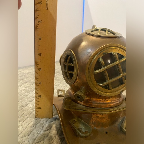 Rolex Copper 1970's Vintage Dealer Display Helmet for advertising Submariner - Picture 9 of 10